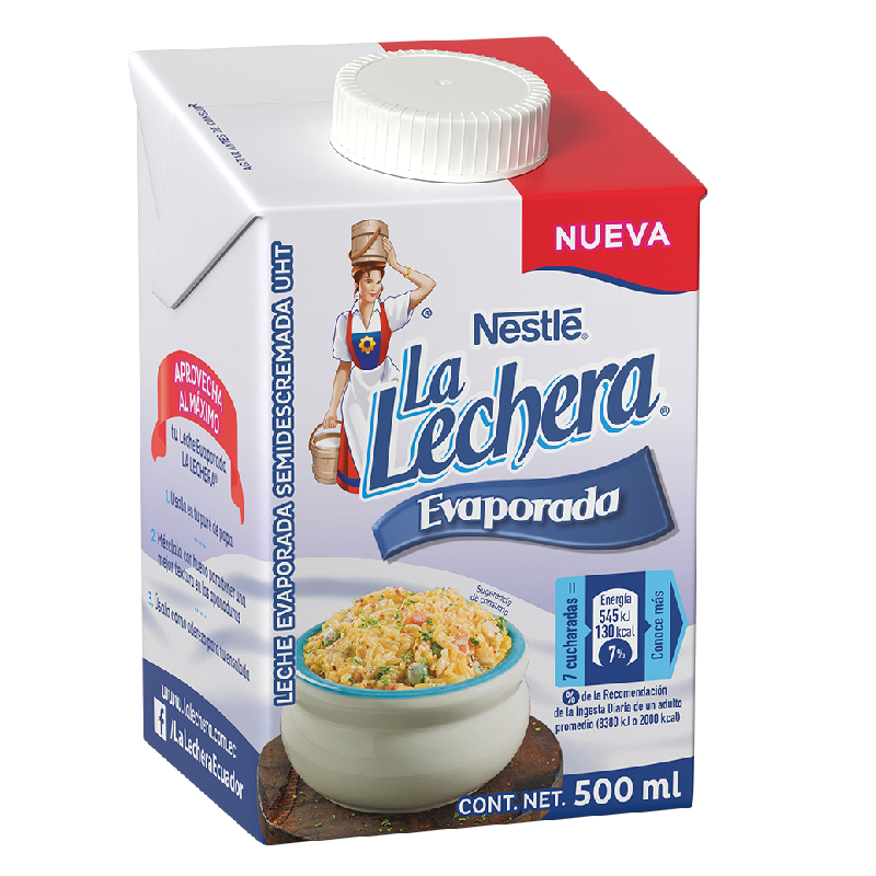 Leche Evaporada La Lechera 500ML - Linkin